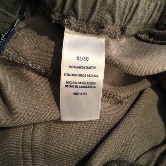 Splendid Lakeside Camo Joggers size XL Green - Picture 7 of 7